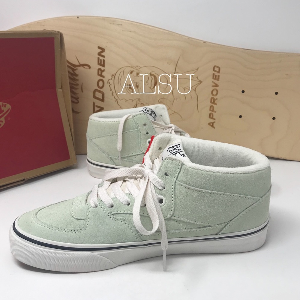 VANS Half Cab Suede Ambrosia True White W AUTHENTI - Picture 2 of 8